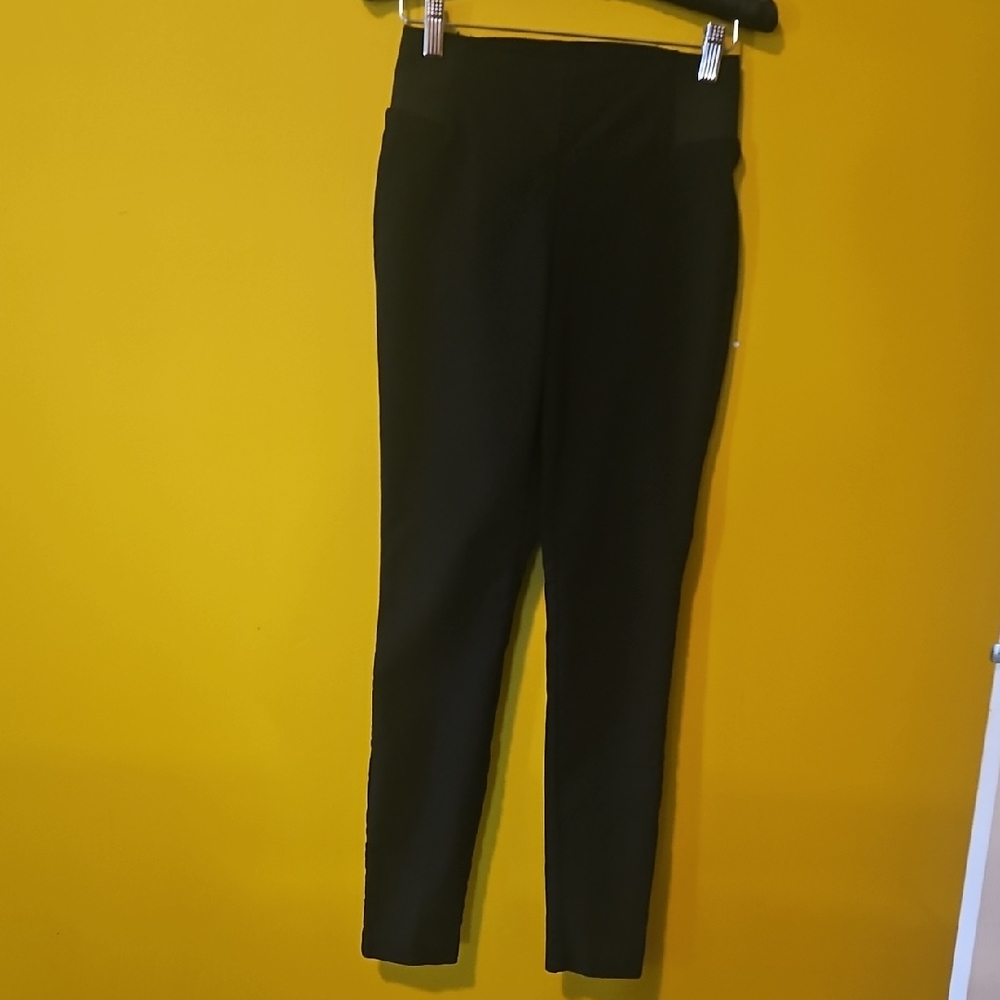 Ricki's Sleek Black Ankle Pants - approx. 28" inseam